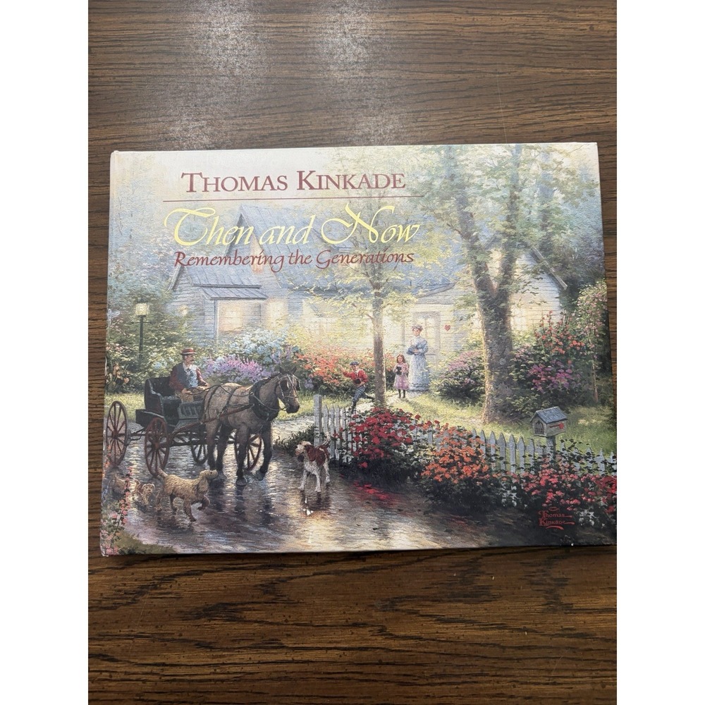 Thomas Kinkade Then And Now Family History Keepsake Book Generations Journal
